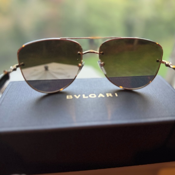 Bvlgari Aviator Polarized Sunglasses - Picture 5 of 10